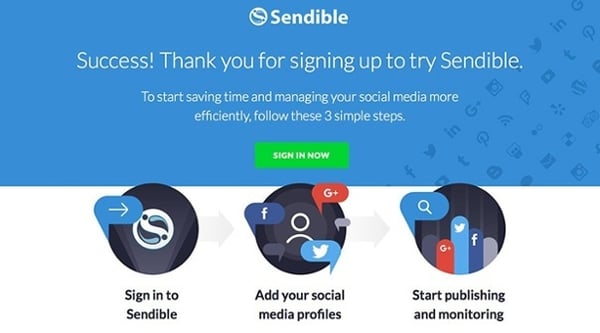 sendible-thank-you-page